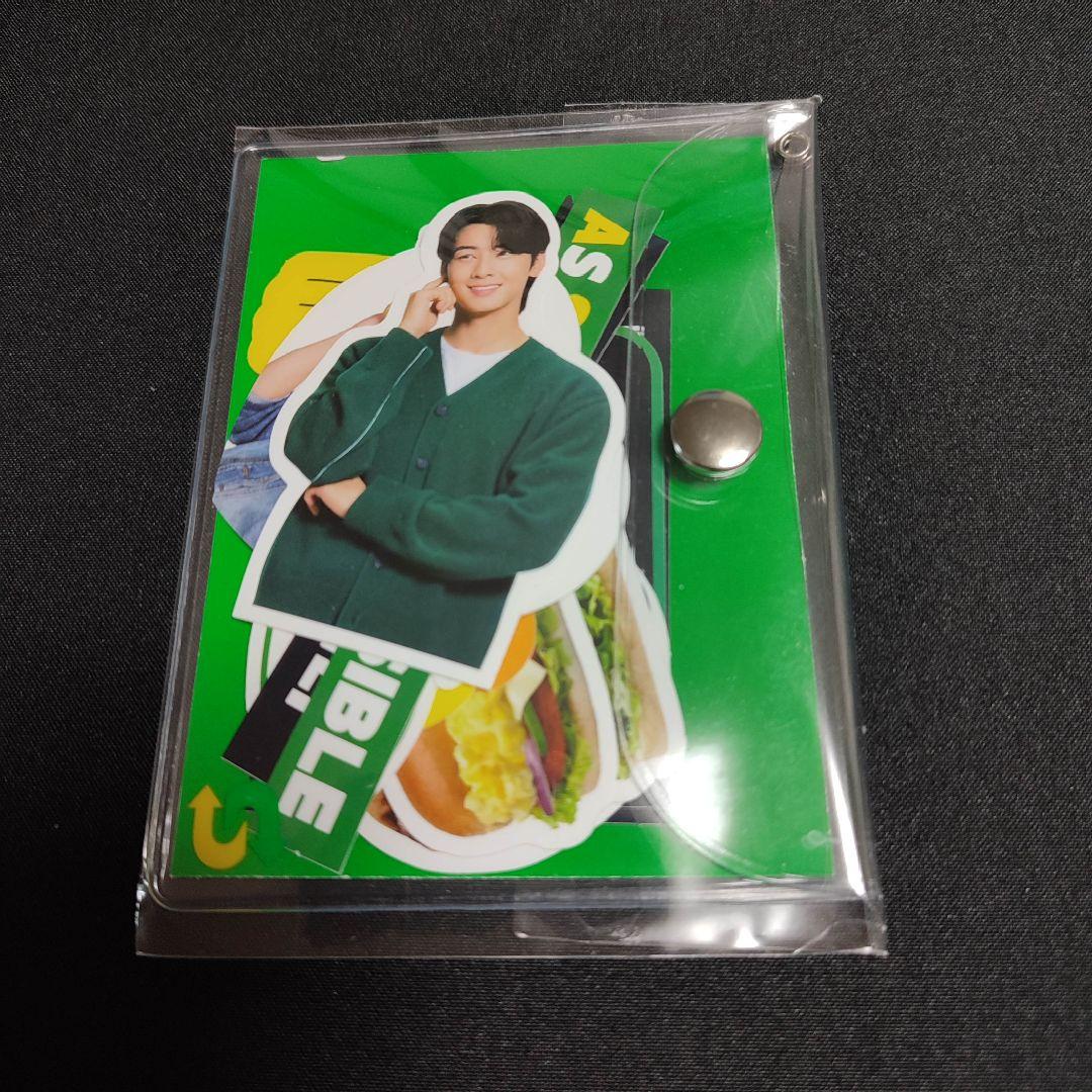 

[USED] Korea Limited Not for Sale Cha Eun Woo SUBWAY Sticker Pack Pouch