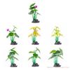 Aquariums Landscape Artificial Lotuses Plant Figurine Statue for Aquariums
