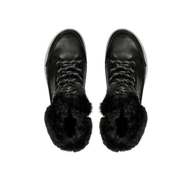 Skechers Glacial Ultra Cozyly Ankle Boots, 144178/BLK, Black