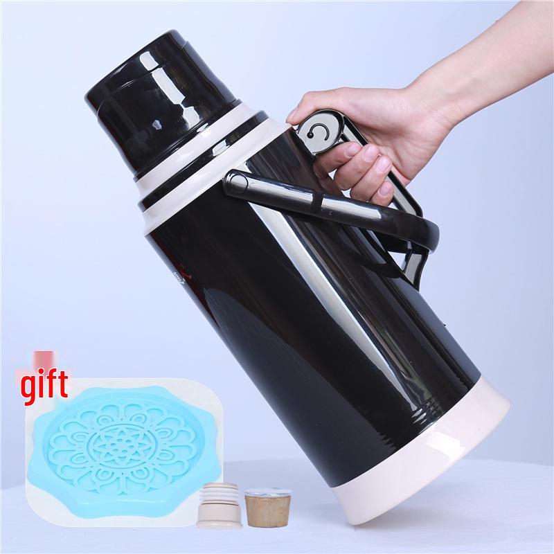 Large Capacity Plastic Thermos Bottle - Home & Dorm Use