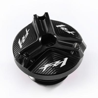 For YAMAHA FZ1 FAZER FZ-1 2006-2015 2008 2009 Motorcycle Front Brake Fluid Tank Cap and Engine Filler Cap Protection