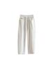 Plus Size Women's Embroidered Casual Drawstring Dad Jeans - Early Spring Collection