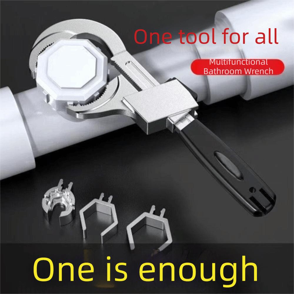 Large Open Faucet Basin Wrench Adjustable Plumbing Wrench Bathroom Sink Wrench  Bathroom Repair