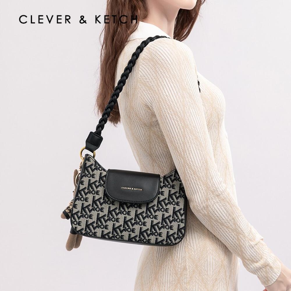 New Shoulder Bag Women's Baguette Underarm Bag Mini Crossbody Bag Valentine's Long 24cm Wide 5cm High 16cm