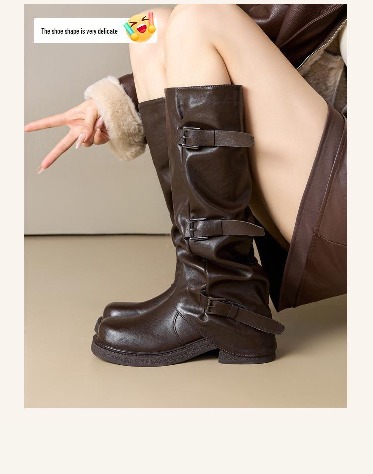 Children's and Women's Western Riding Boots (In Stock) - 2026 Autumn/Winter Mid-Calf Slouch, Thick-Soled Ankle, and Pants Styles.
