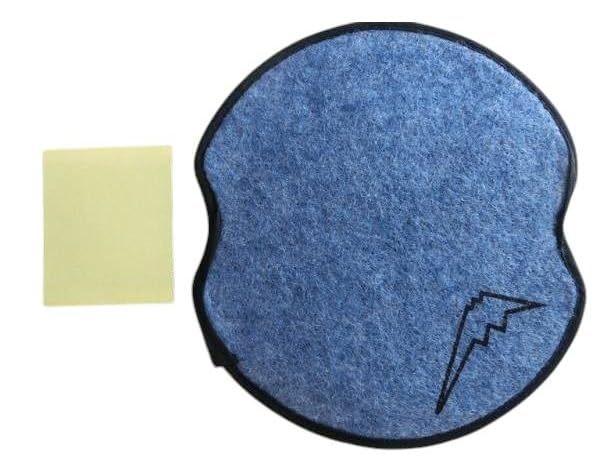 KUSHITANI Helmet Silica Sheet, Moisture Absorption, Deodorizing Effect, Polyester/Silica Clin/Cotton Material, Velcro Included