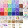 Polymer Clay Beads Bracelet Making Set Easy To Use Beading Set Crafts Accessories For Kids Interested In Jewelry Making