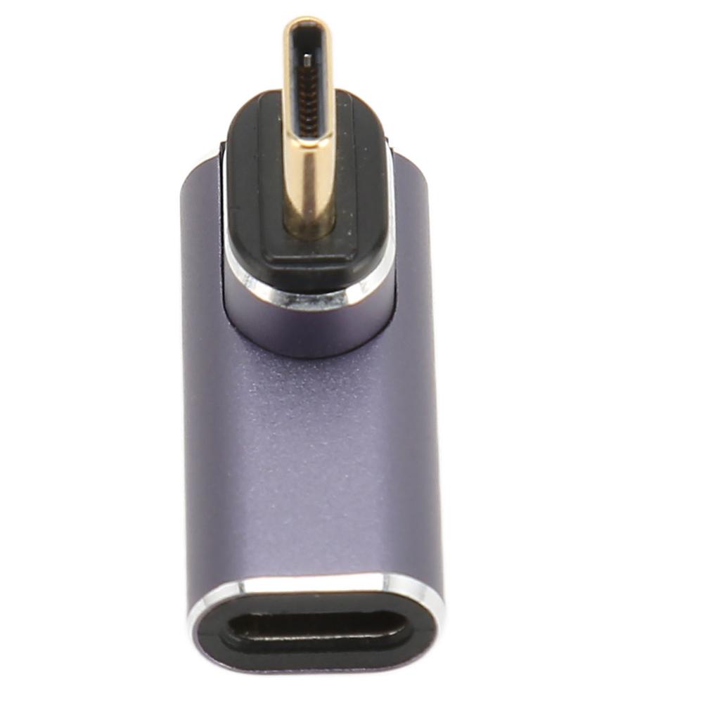 USB C 3.1 Magnetic Right Angle Adapter PD 140W Fast Charging 40Gbps 8K 90 Degree Type C Magnetic