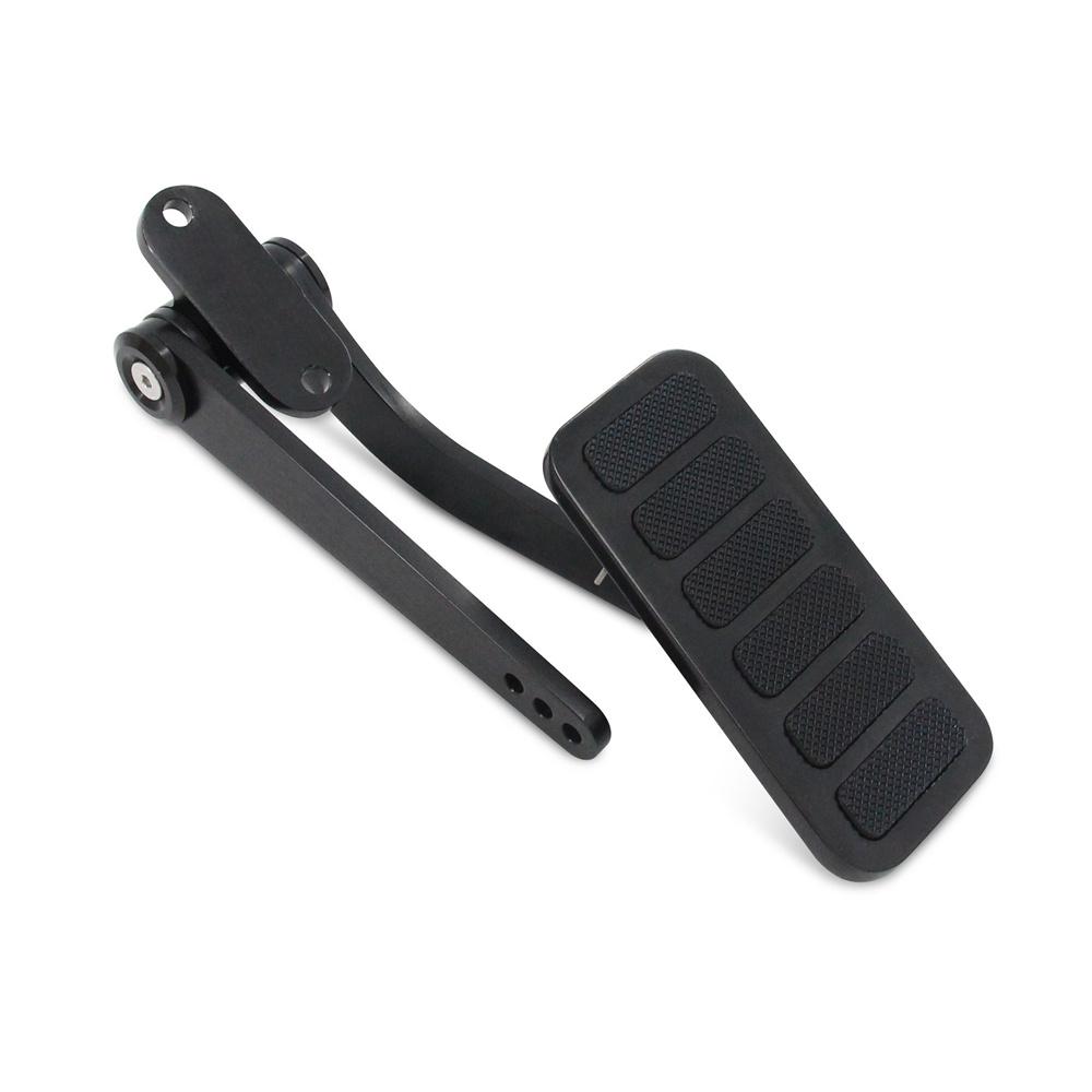 Universal Aluminum Alloy Black Dual Control Gas Pedal Accelerator For Chevy Ford