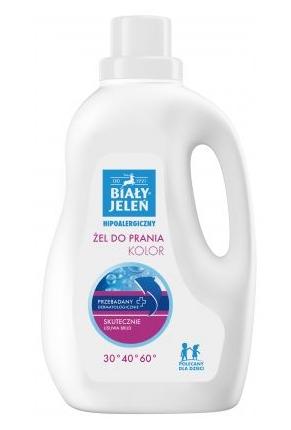 White Jeleń, Washing Gel for Colored Fabrics, 1.5 L (HIT)