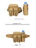 Tactical Waist Bag for Outdoor Sports: Cycling, Travel, Men's & Women's Multi-Use Bag with Water Bottle Holder