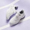 Anta Kids Fabric Synthetic Leather Trendy Versatile Lightweight Shock Absorbing Low Top Running Shoes Men Running Shoes White A22445577-1