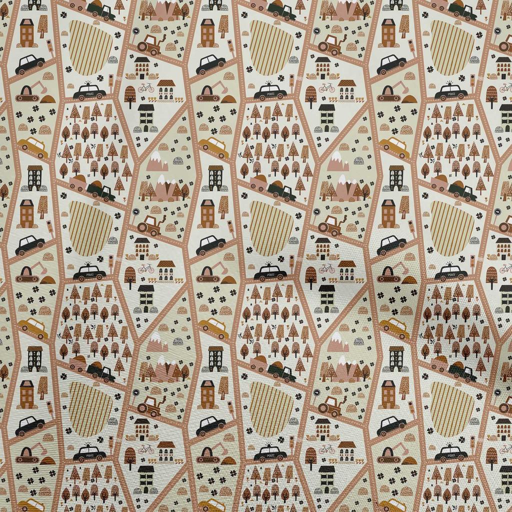 oneOone Cotton Flex Forest Green Fabric Travel Sewing Craft Projects Fabric Prints By Yard 40 Inch