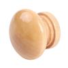 10 Wooden Mushroom Knobs for Drawers and Cabinets Rustic Style Round Handles