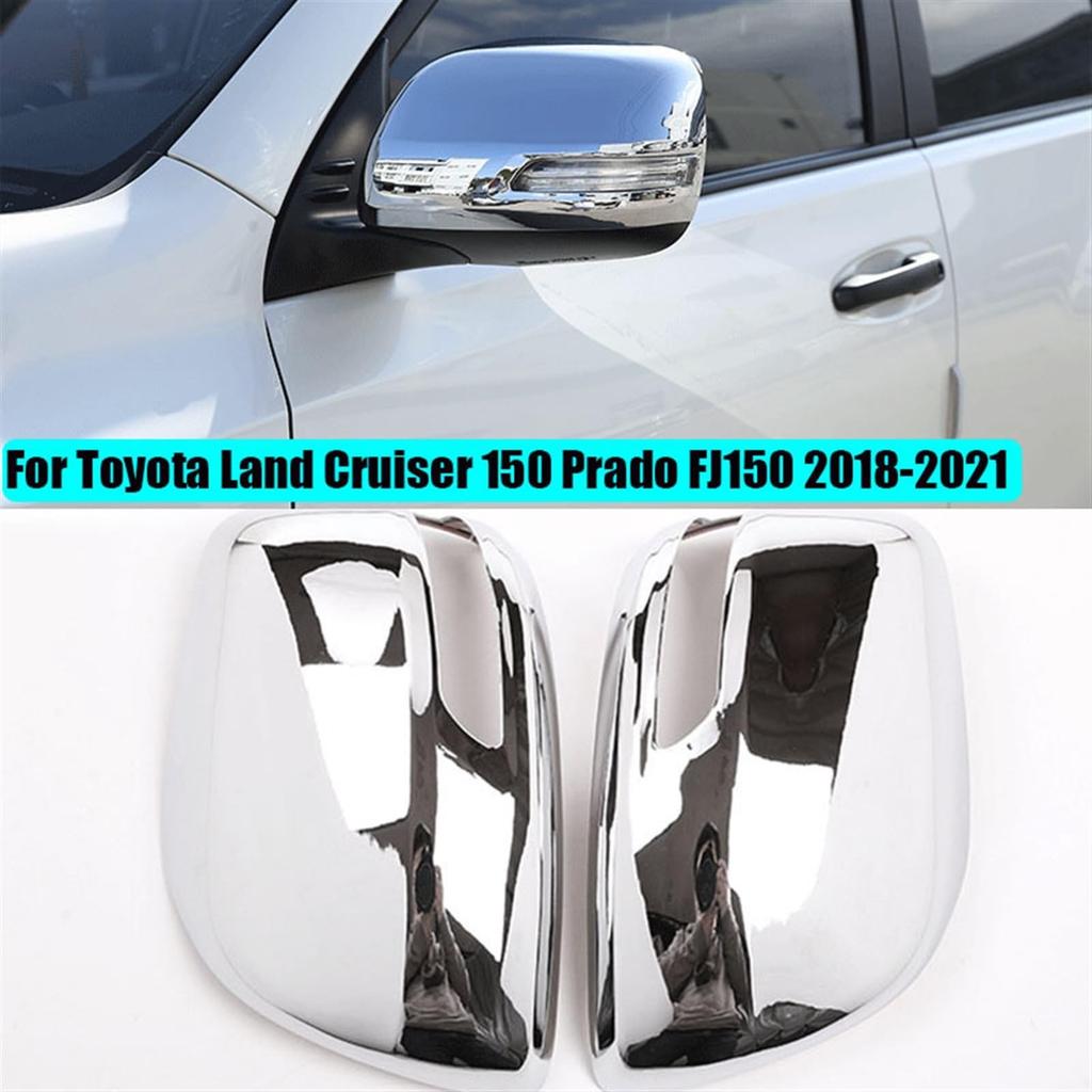 Door Mirror Cover Fit For Toyota Land Cruiser Prado 150 FJ150 2018 2019 2020
