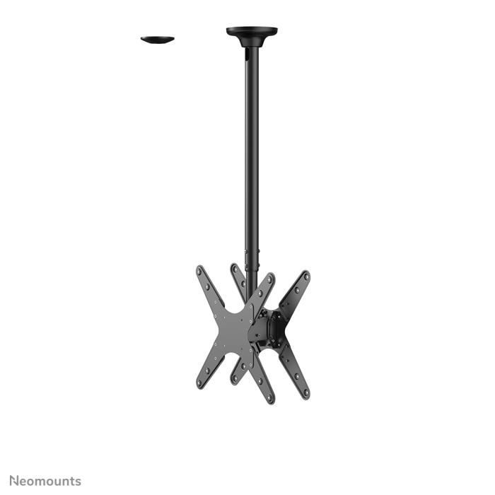 Support De Plafond - NEOMOUNTS - FPMA-C340DBL - 2 Écrans Jusqu'à 75'' - Inclinaison 25° - Charge 50 Kg