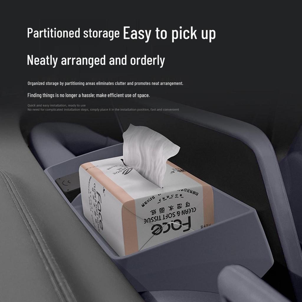 Silicone Pad for Nio ET5/ET5T: Behind Screen & Center Console Storage, Car Interior Decoration. Suitable for 25 Models.