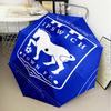 1PC Town Football Club Crest Printed Umbrella Folding umbrella, automatic umbrella 8-Frame for Travel, camping Fan gifts Christmas Gifts