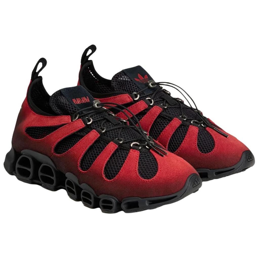 AVAVAV X Adidas  Megaride Core Black Power Red Women Sneakers KH9687