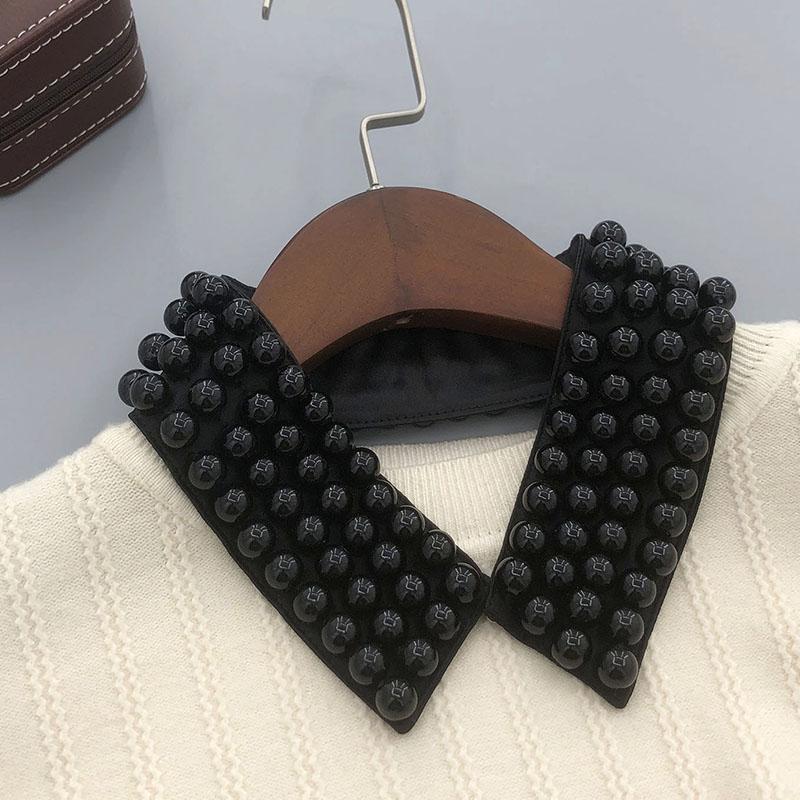 Pearl Women Shirt False Collars Crystal Removable Collar For Women Necklace Fake Collar Detachable Diamond Lacklace Nep Kraagie