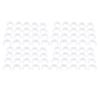  80Pcs Sewing Bobbin Thrd Clamp Prevent Thrd Tail Unwinding Plastic White Bobbin Thrd   Sewing Tool for   Sewing Beginners and Enthusiasts 