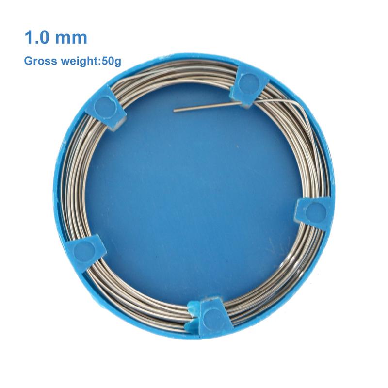 Zahnkieferorthopädie Edelstahl Bogendraht Zahnmedizin Bogendraht Zahnarztmaterialien Chirurgische Instrumente 0,5-1,8 mm Oral