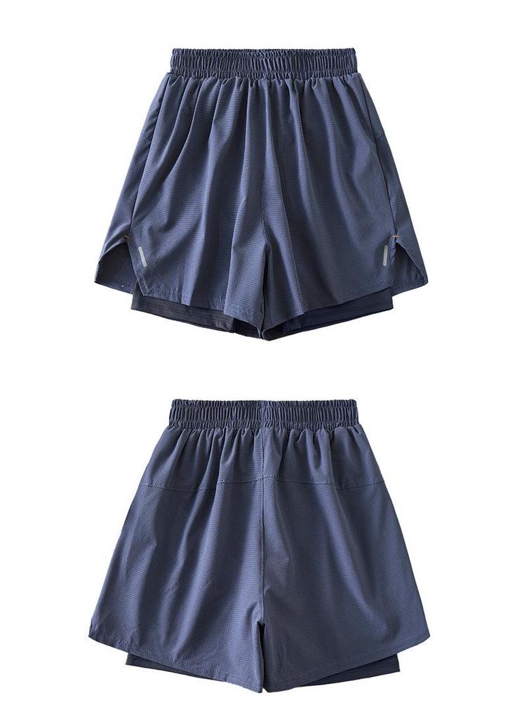 Women's 2-in-1 Quick-Dry Breathable Running Fitness Shorts