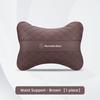 VRN2   Nappa Leather Car Headrest Neck Pillow Lumbar Support For Mercedes Benz AMG E S C A B Class GLE GLS CLA CLE GLC CLS GLA