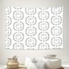 Boho Wall Tapestry Aesthetic Room Decor Nature Tapestry Forest Wall Hanging Tribal Art Macrame Wall Decor Bedroom Backdrop Dorm