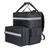 Large Capacity Insulated Backpack for Food Delivery, Oxford Fabric Pizza Bag with Cooler, Rider Shoulder Bag for Takeaway