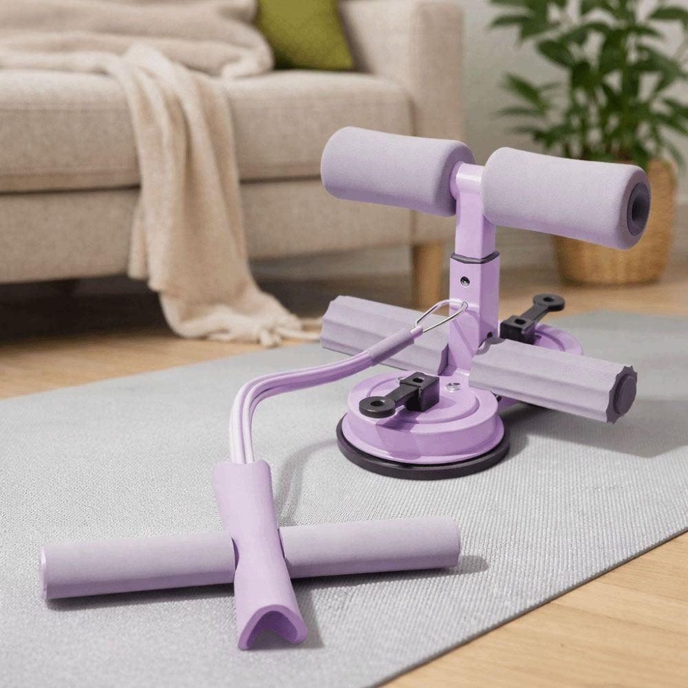 Adjustable Height Fitness Situp Equipment Dual Suction Cups Ab Core Trainer Abdominal Exercise