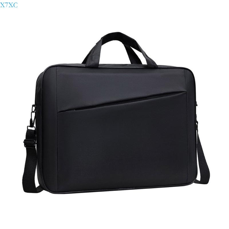 

X7XC 15.6 Inch Computer Bag Oxford Cloth Laptop Handbag Casual Business Shoulder Bag чёрный