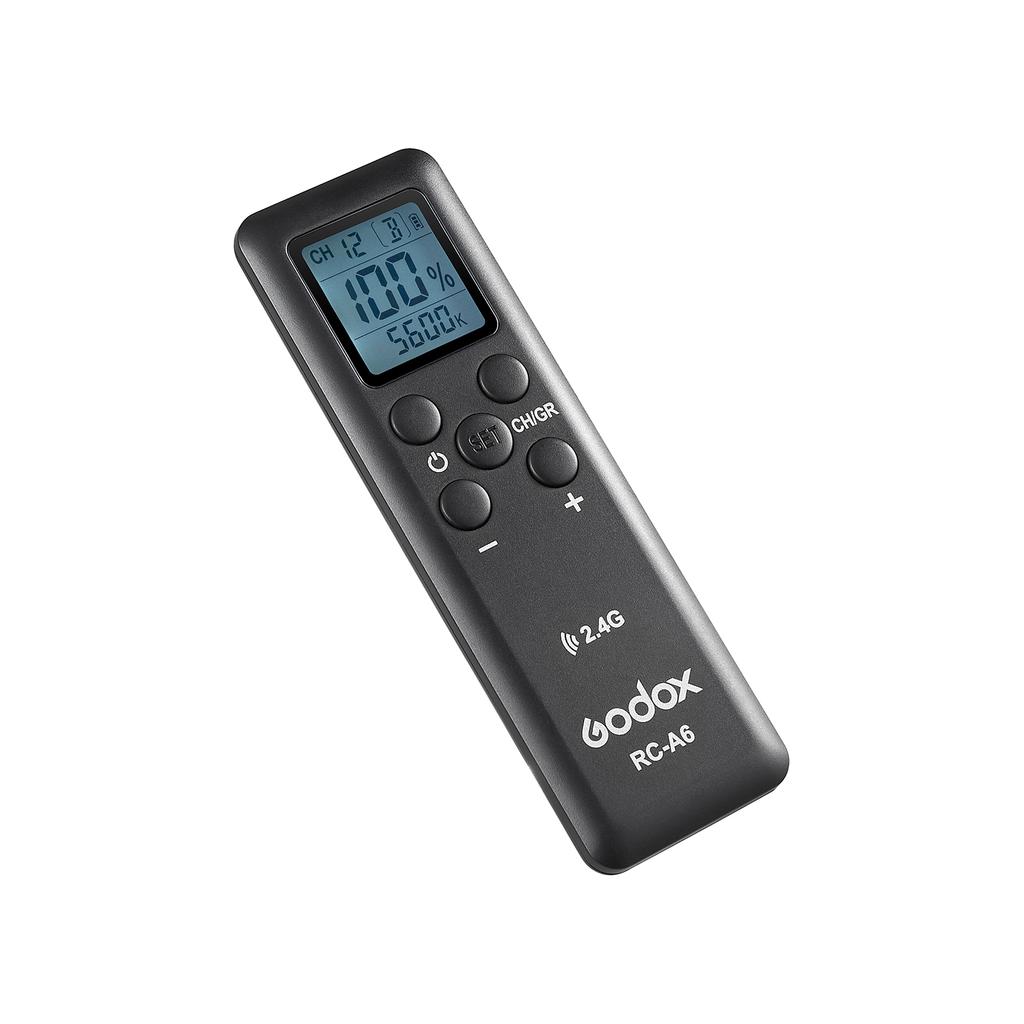 Godox RC-A6 dálkové ovládání 2,4 GHz bezdrátový přenos 32 kanálů 16 skupin Náhrada za Godox