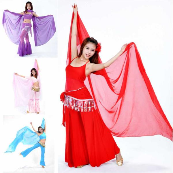 Buy Belly Dance Dancing Costume Chiffon Shawl Veil Scarf Scarves