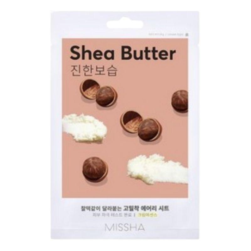 MISSHA Airy Fit Sheet Mask Shea Butter 19g × 20pcs