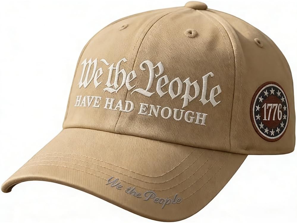 Vintage 250Th Anniversary Usa Hat We The People Have Had Enough Baseball Cap