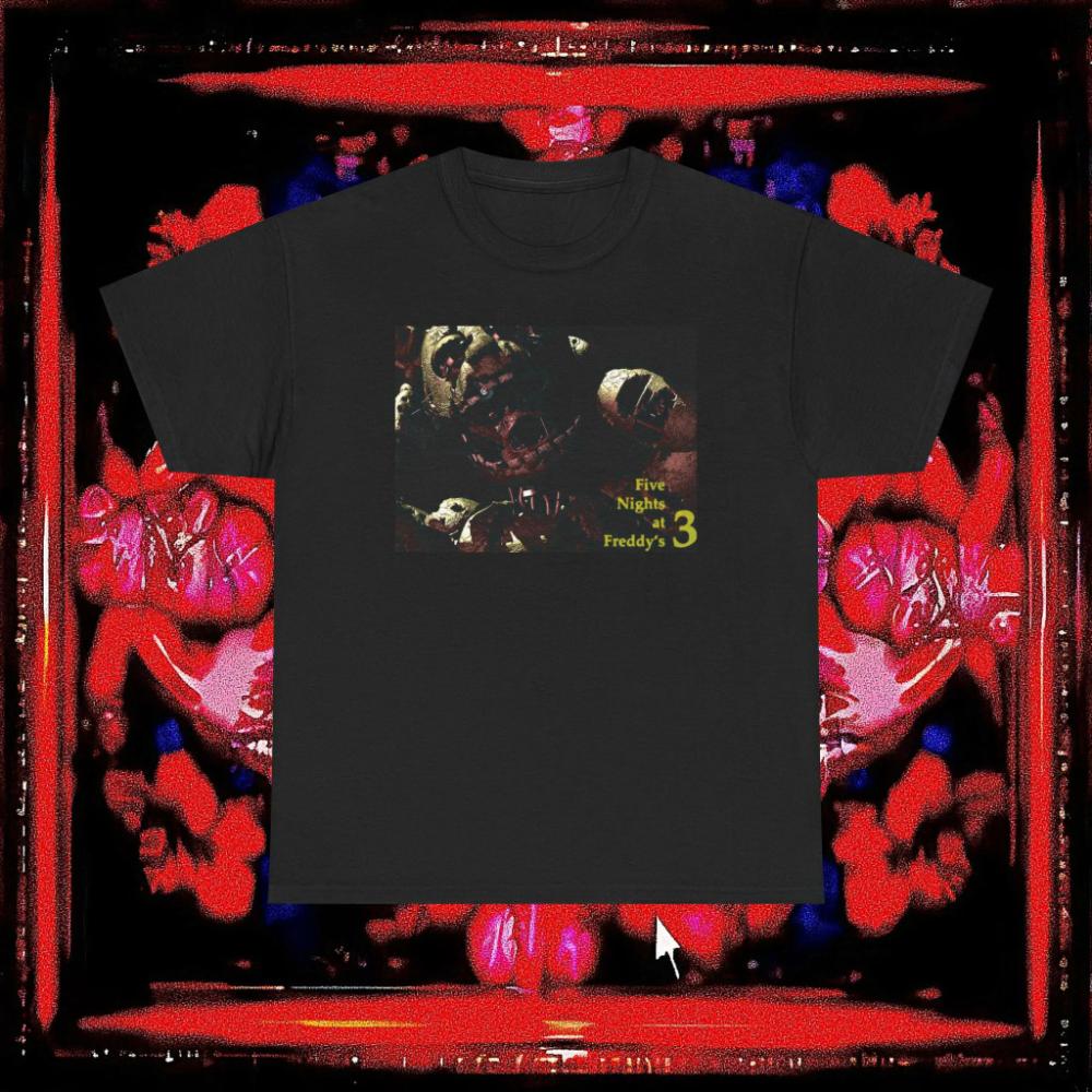 Five Nights at Freddys Season 3 Spring Trap TShirt Unisex AllSeason Streetwear Shirt graphic t shirts oversized t shirt