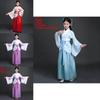 Traditional Chinese Girl Dress With Polyester Taffeta For Dance Performance And Cultural Activities