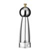 1pcs Manual Round Head Pepper Sea Salt Grinder Acrylic Acacia Wood Grinder Ceramic Core Kitchen Tools