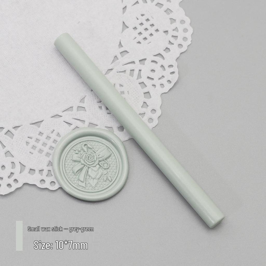 Bețișoare de Ceară de Sigiliu Mat Perlat, 125 Culori, 10x0.7cm, Compatibile cu Pistoale de Ceară, Culori Mixabile