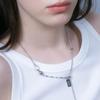 Pearlymore Ball Chain Point Magnet Necklace_PM25N011SS