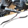 Bent Tip Curved Nose Pliers 11 Inches 45 Degrees Pliers Extended Handle Pliers  DIY Projects