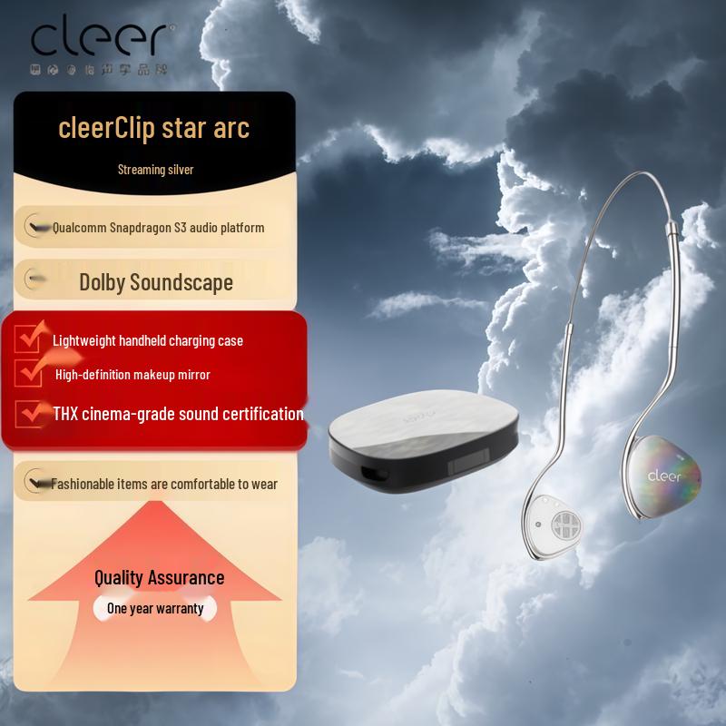 

Cleer Clip Open-Back Headphones