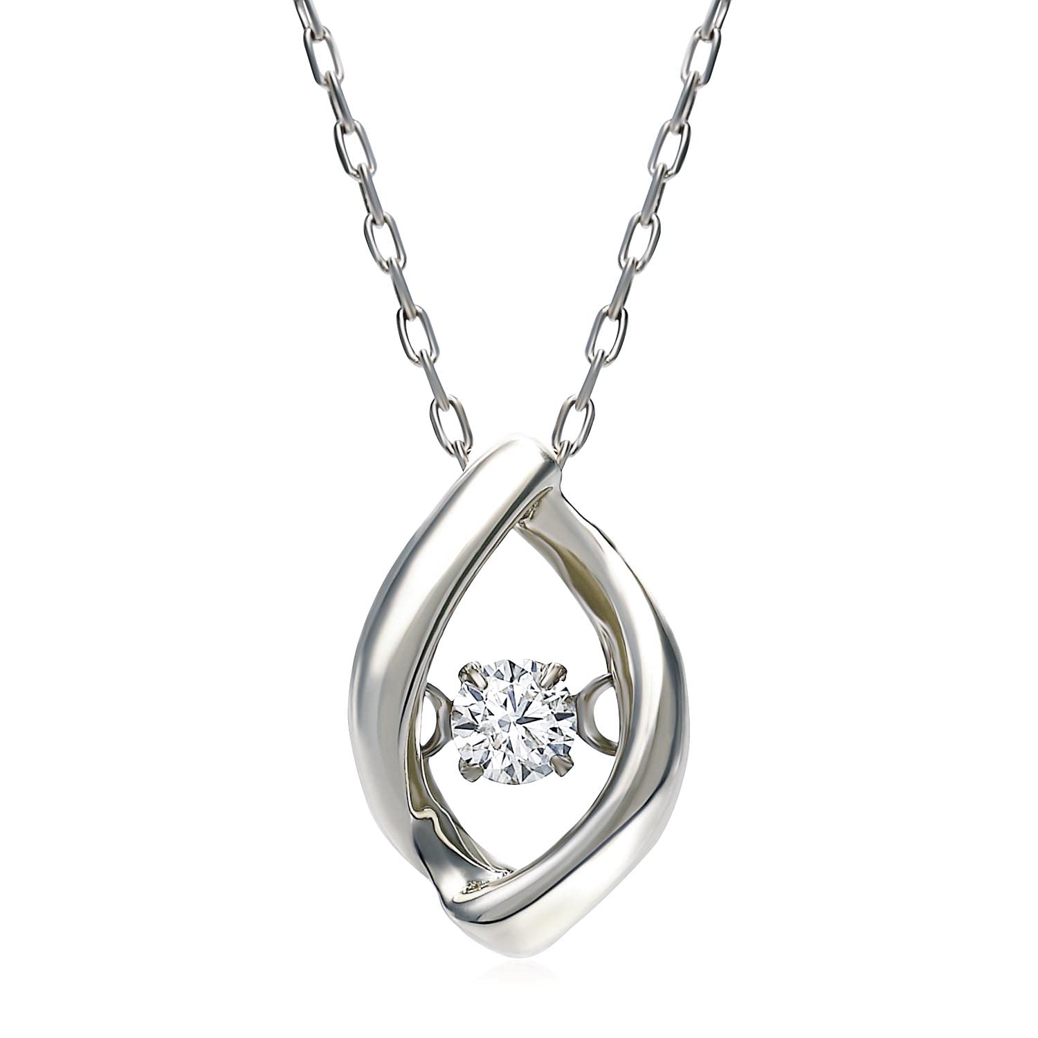

Діамантове намисто Pt900 Platinum Dancing Diamond [Lara Christie] 0.03ct lpi51-0027-pt платиновий