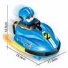 IQ0EM 2.4G Dual Remote Battle Bumper Car: Parent-Child Go-Kart Drifting Collision Toy