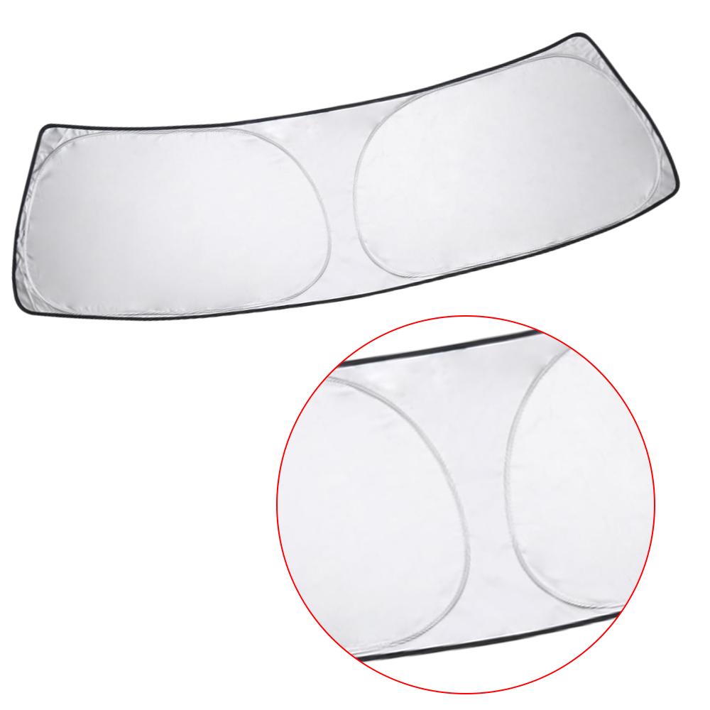 Folding Sunshade Protector Dual-Layer Sunshade Custom For Toyota FJ Cruiser Sport Utility 2007-2014 Front Windscreen Shade Visor