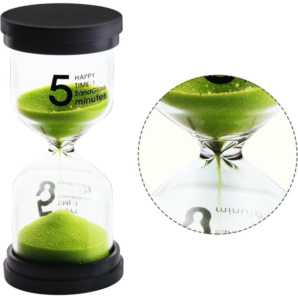 Visual Sand Clock Timer for Kids, Accurate Clock Learning, 6 Colorful Sand Timer Set, Time Management Tool for Classroom Home Office Use