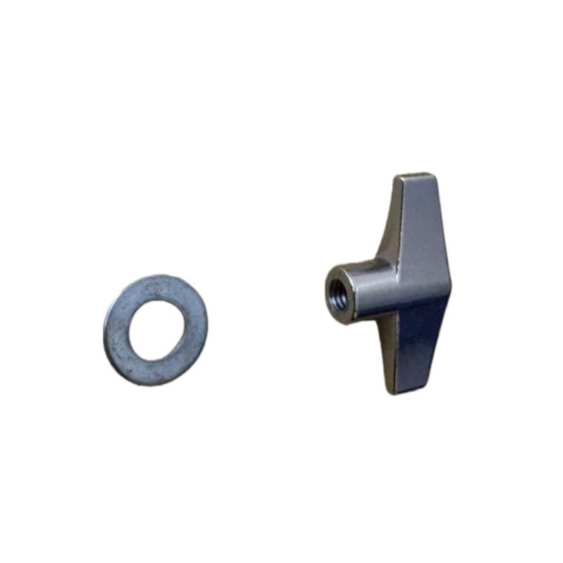 Alloy Solid Butterfly Drum Nut Knob for Secure Locking Quick Installation Standard Compatibility 6mm 8mm Drum Hardware
