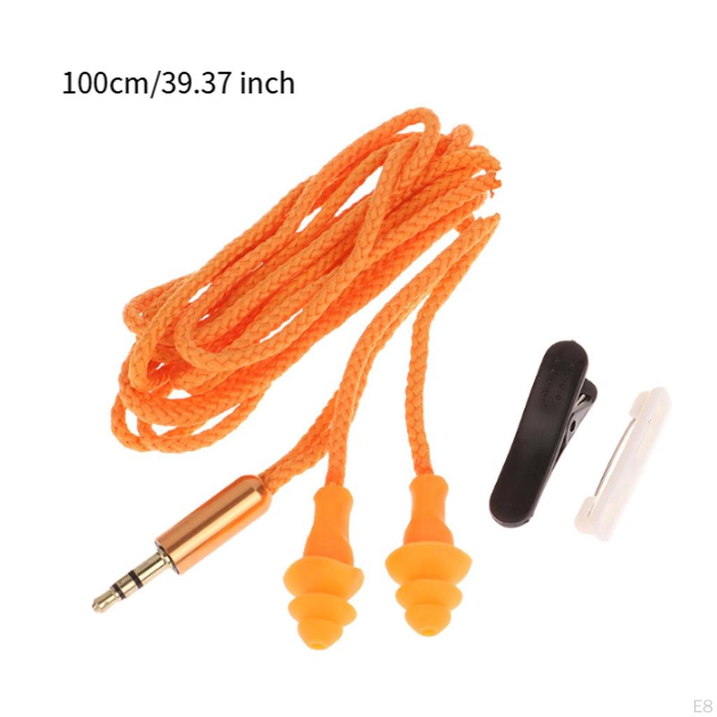 3.5mm Earphones for Work And Sports with Ear Plug Design