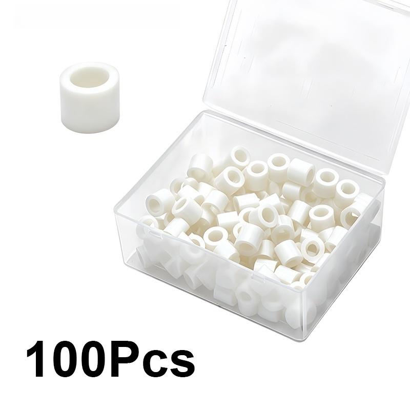 100 Stück Dental-Silikon-Identifikationsringe, Desinfektions-Kategorisierungsringe, Sterilisations-Markierungsringe, Dentalmaterialien